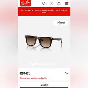 RB4420 Ray Ban Sunglasses